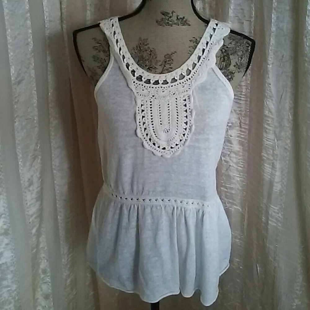 Banana Republic Women's Crochet Tank Top
